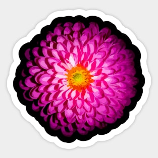 Purple Flower Sticker